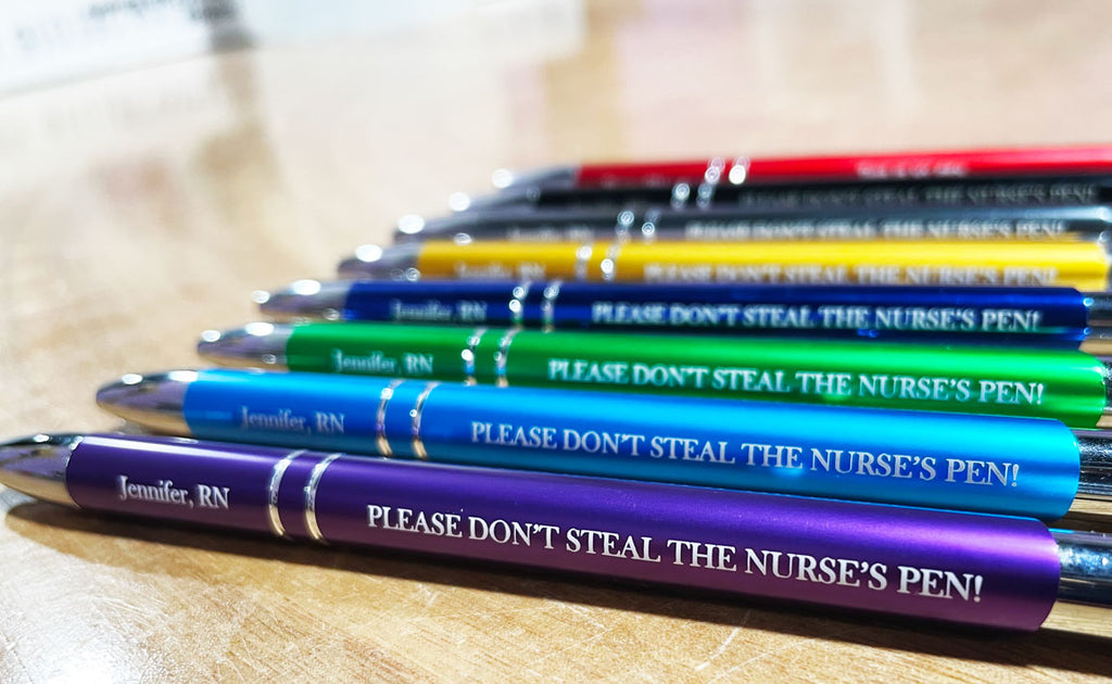 24 Pcs Nurse Pen CNA Week Appreciation Gift Set 6 Permanent Marker Pen 6  Retractable Ball