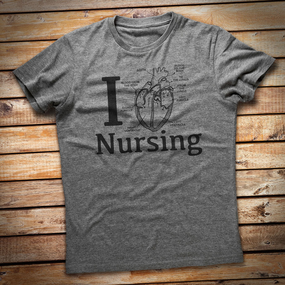 I Heart Nursing Shirt
